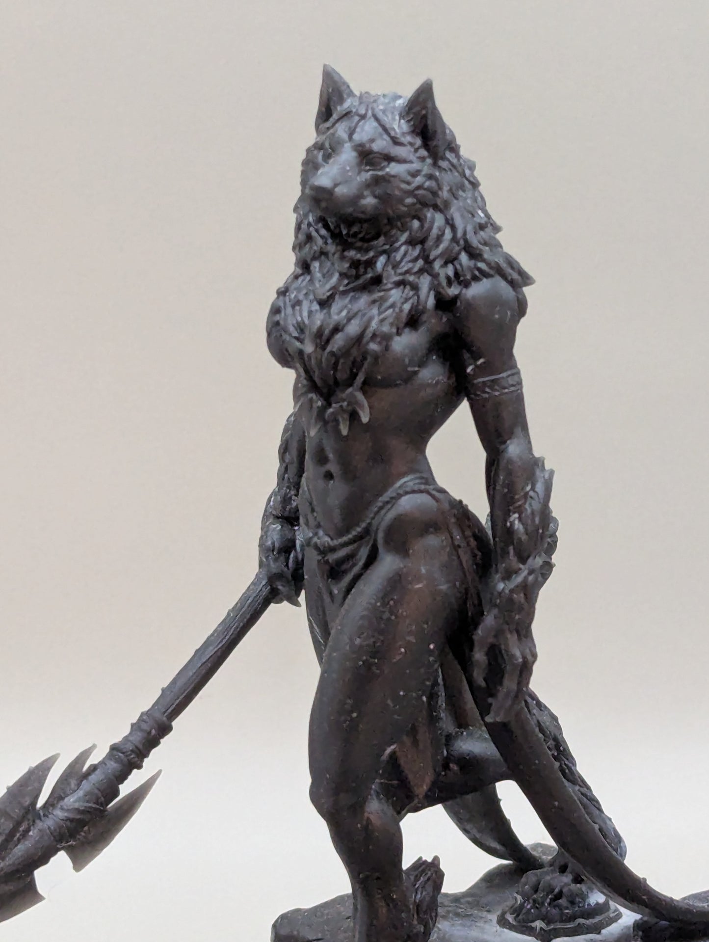 3D printed resin printed miniature - Large size