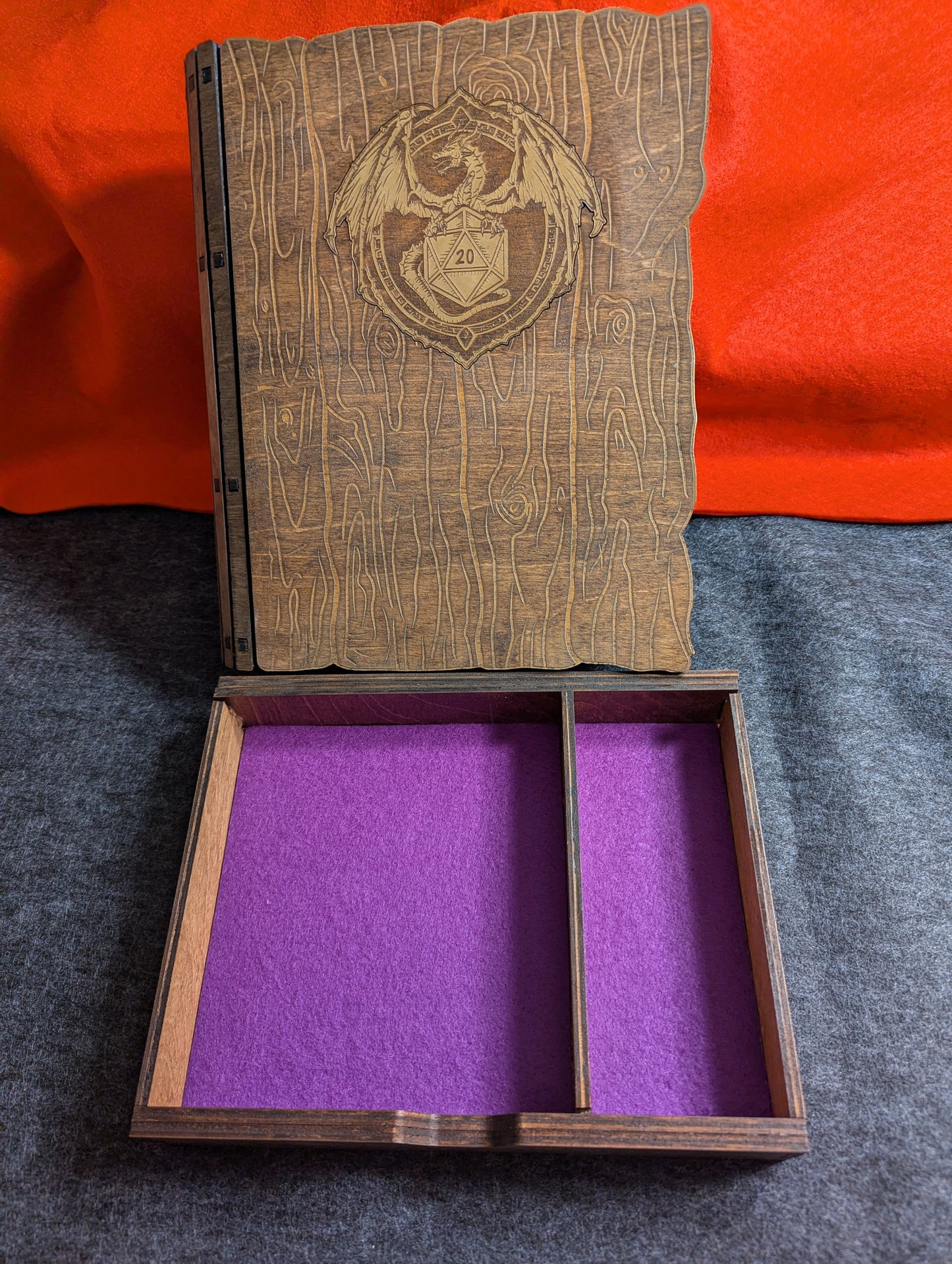 Dragon D20 Dice Book Box