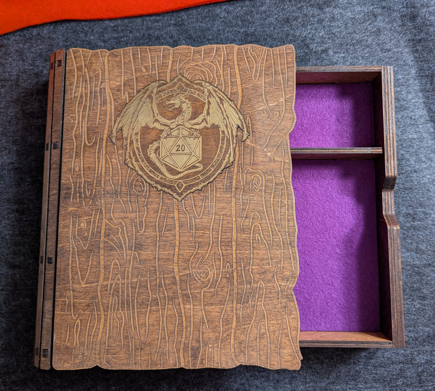Dragon D20 Dice Book Box