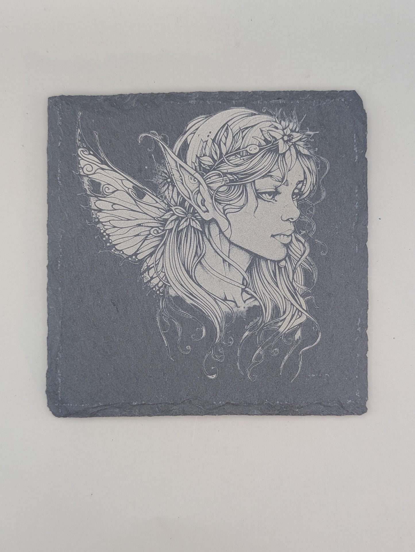 Custom 4" Slate Coaster