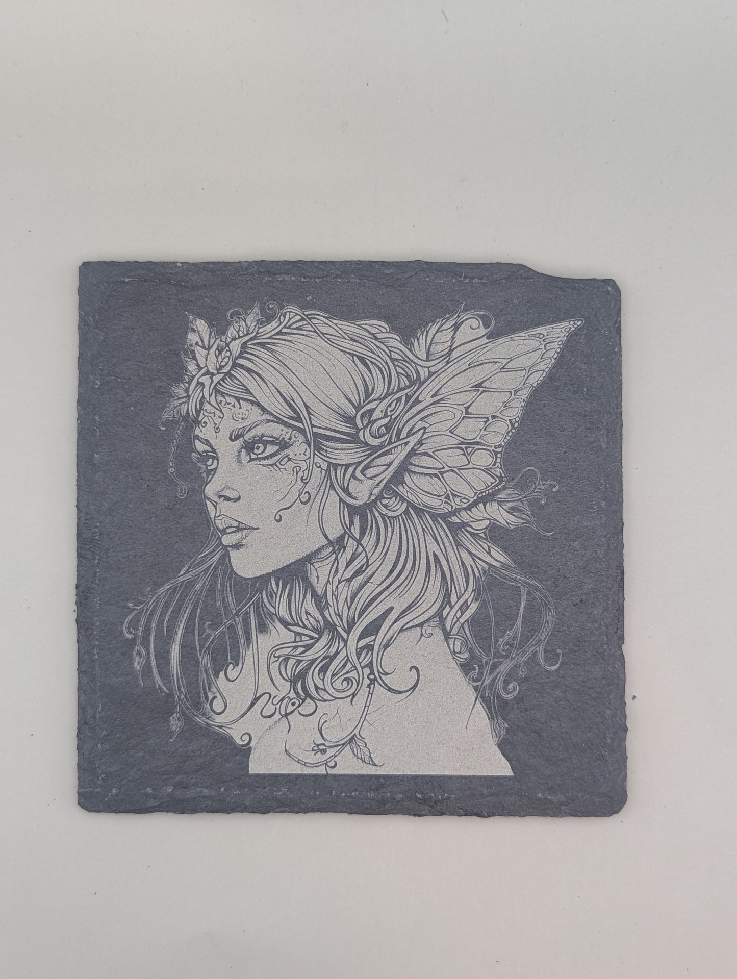 Custom 4" Slate Coaster