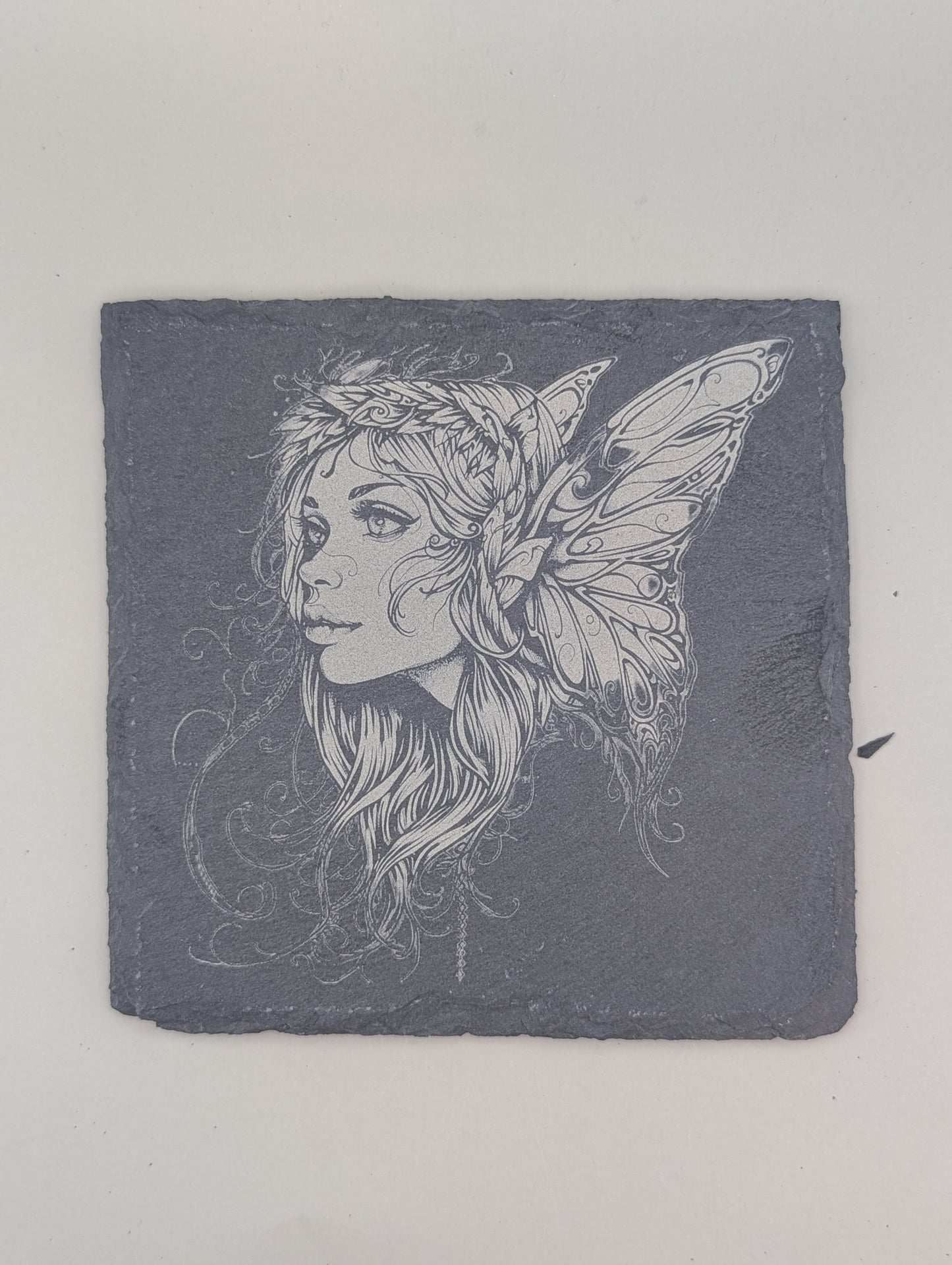 Custom 4" Slate Coaster