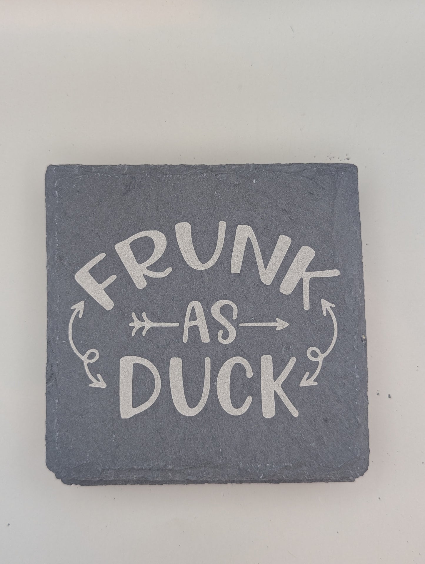 Custom 4" Slate Coaster