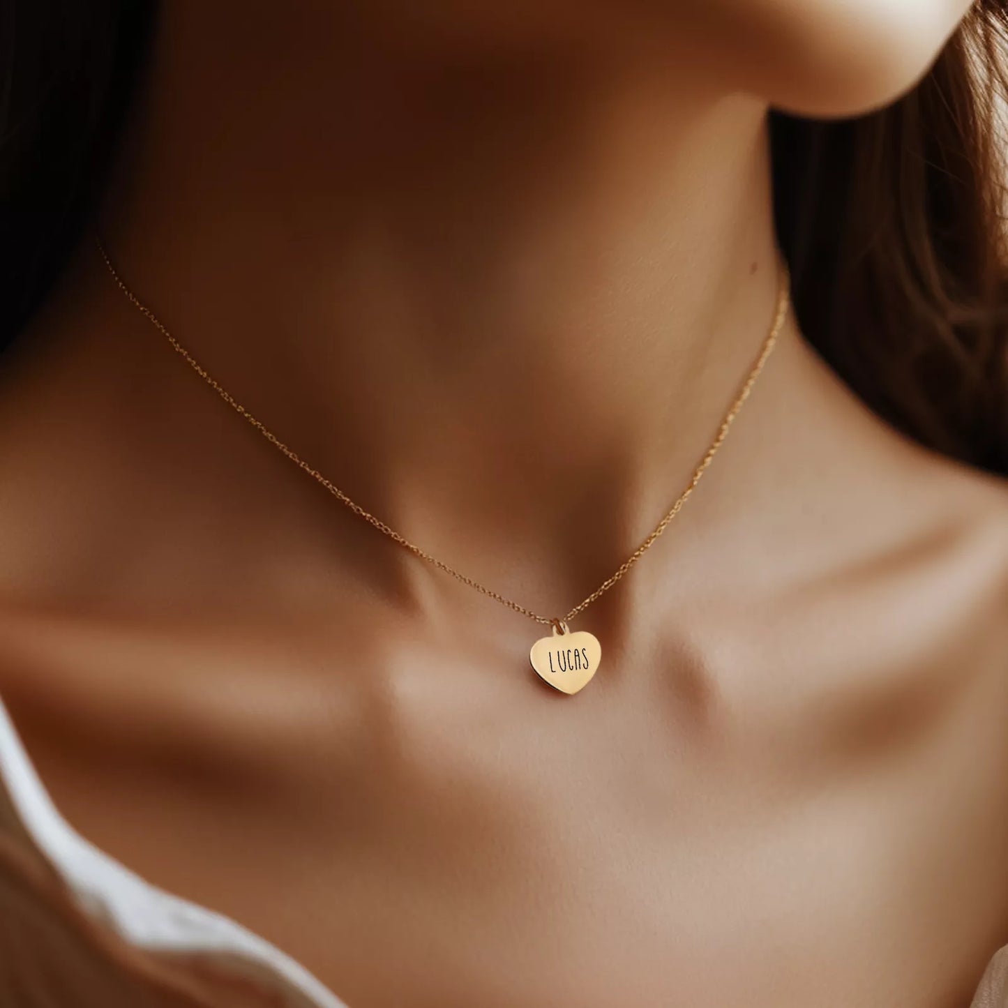 Stainless Steel Heart Necklace