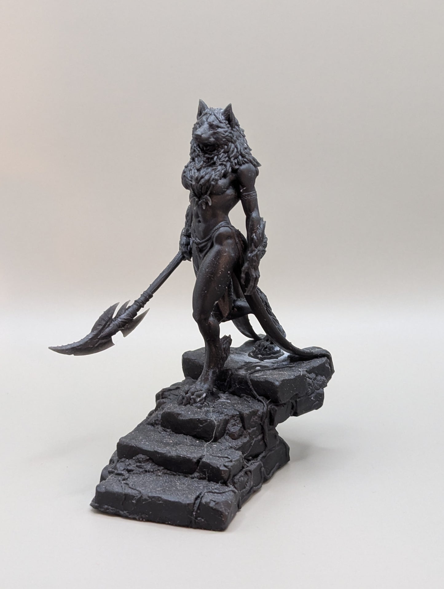 3D printed resin printed miniature - Large size