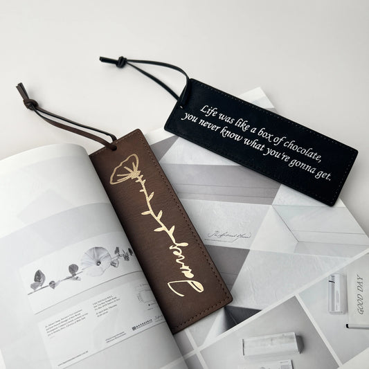 Laserable PU Patch Bookmarks