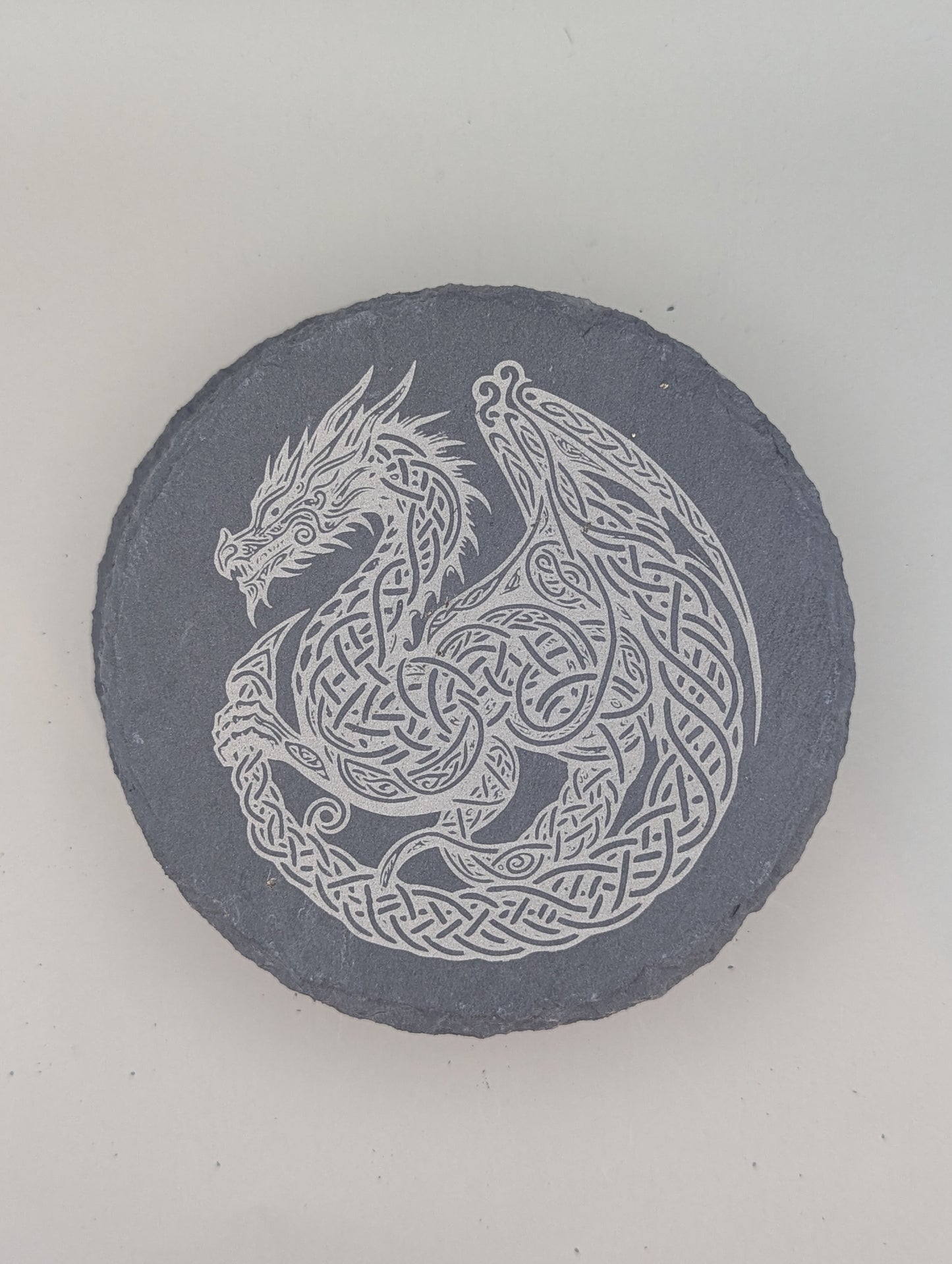Custom 4" Slate Coaster