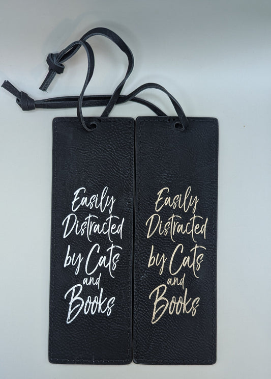 Easily distracted by cats and books