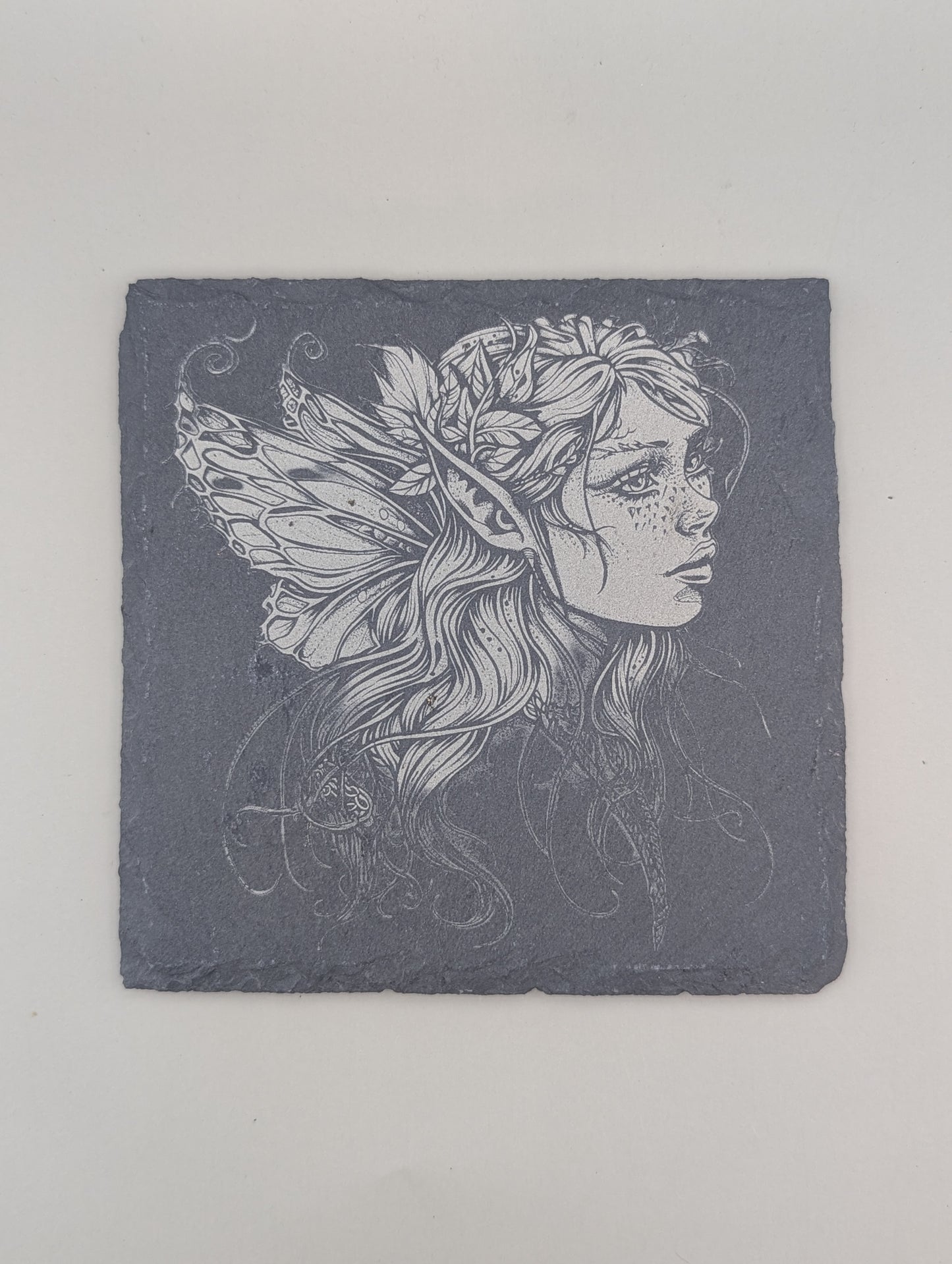 Custom 4" Slate Coaster