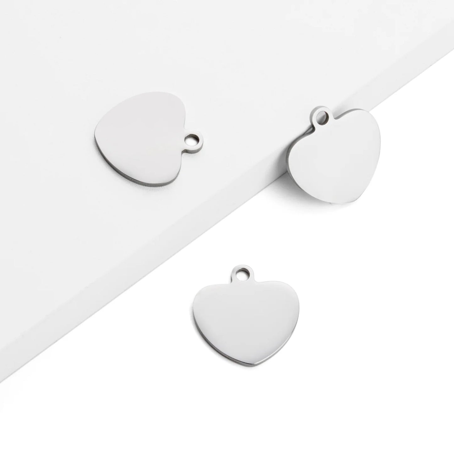 Heart Stainless Steel Tag
