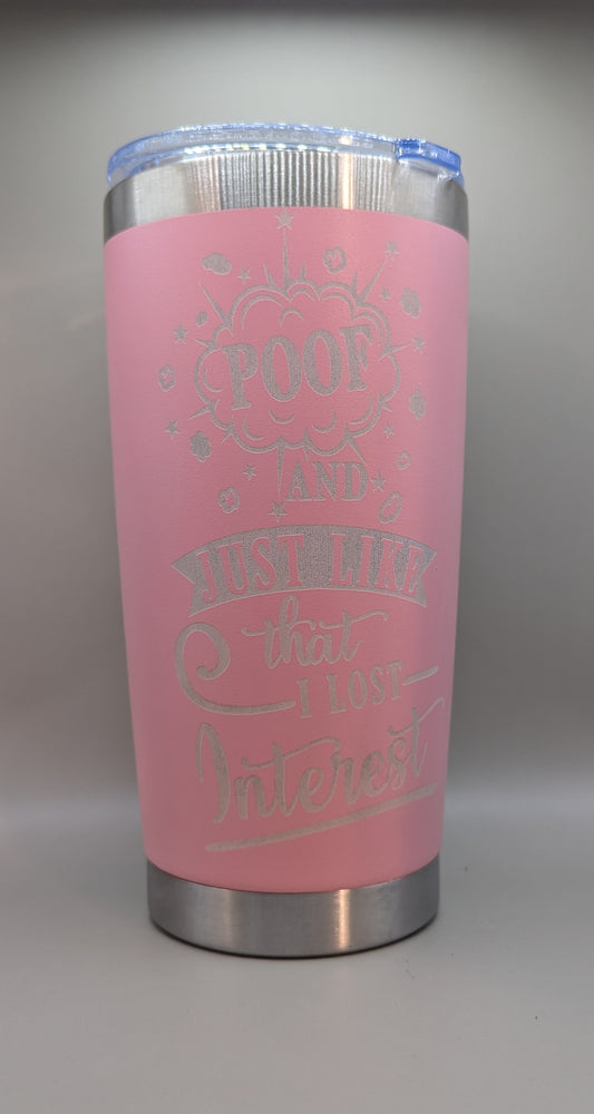 20oz Stainless Steel Double Wall Vacuum Insulated Durable Tumblers with Lid and Straw